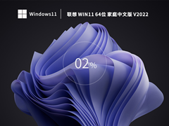 联想 Win 11 22H2 64位 家庭中文版 V2022 官方特别优化版