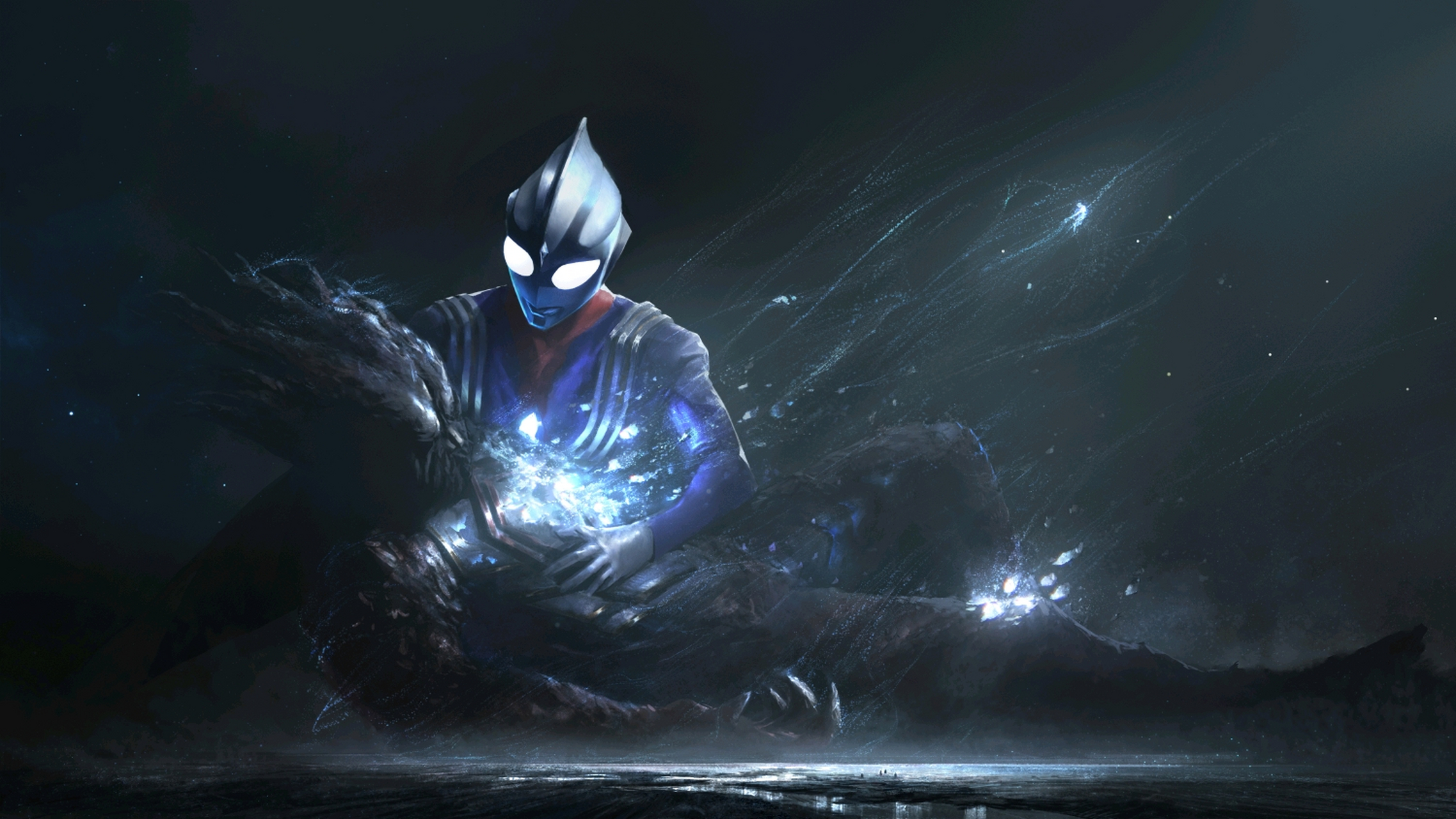 迪迦:总会有人离去,尽量把握住#迪迦奥特曼# #动漫# #壁纸