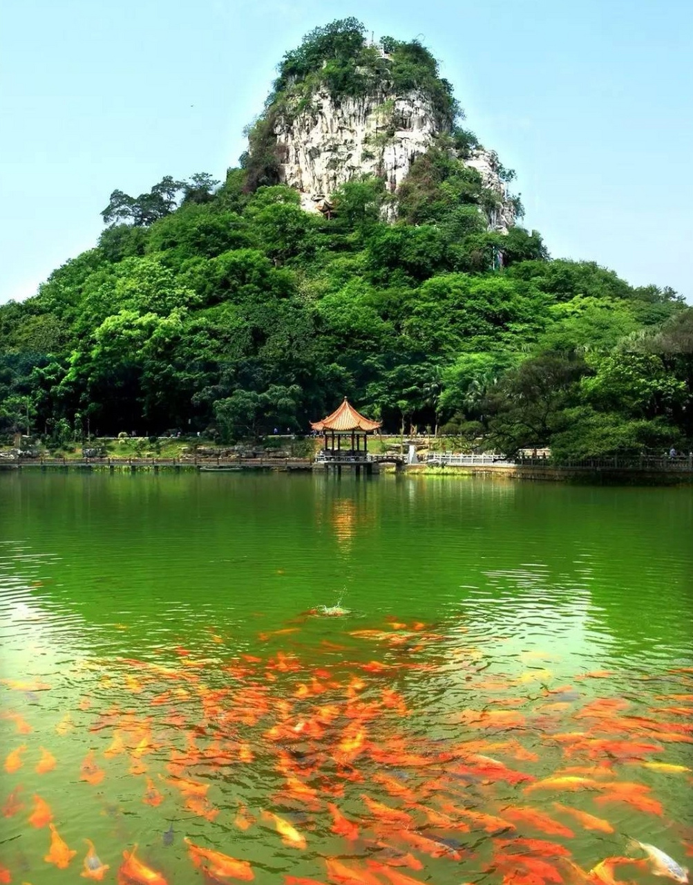 柳州鱼峰山公园
