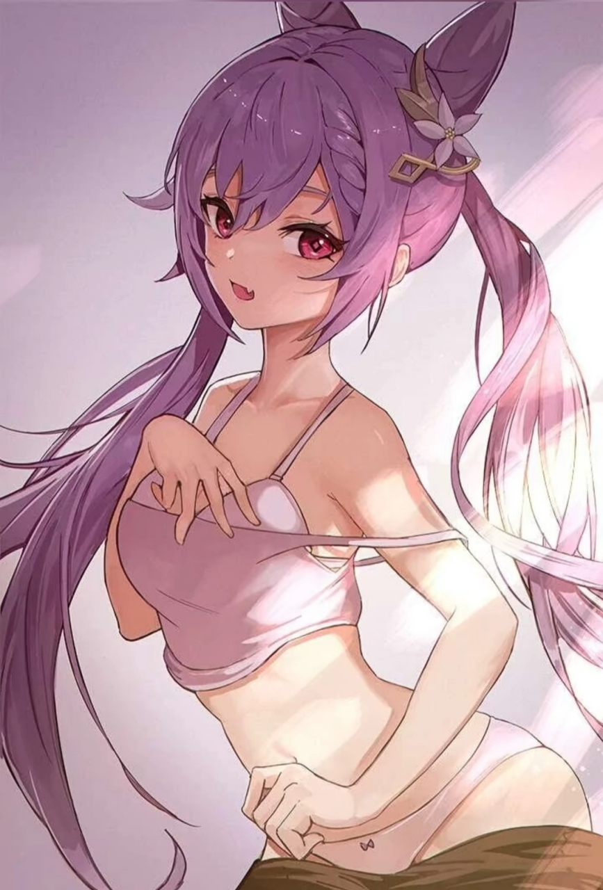 正准备换衣服的刻晴[滑稽]