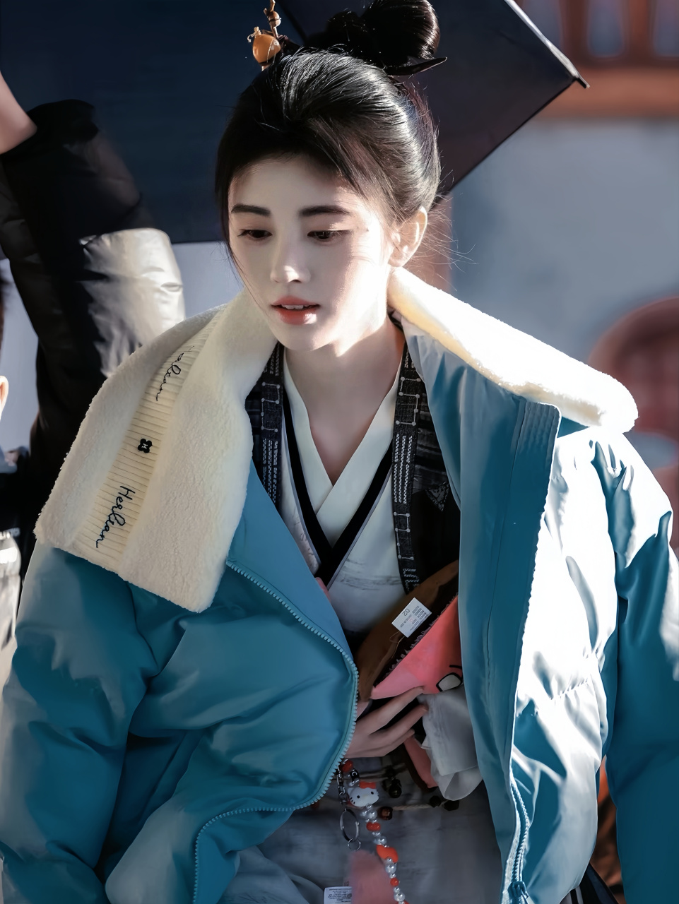 鞠婧祎 #鞠婧祎千香开机路透#鞠婧祎古装造型