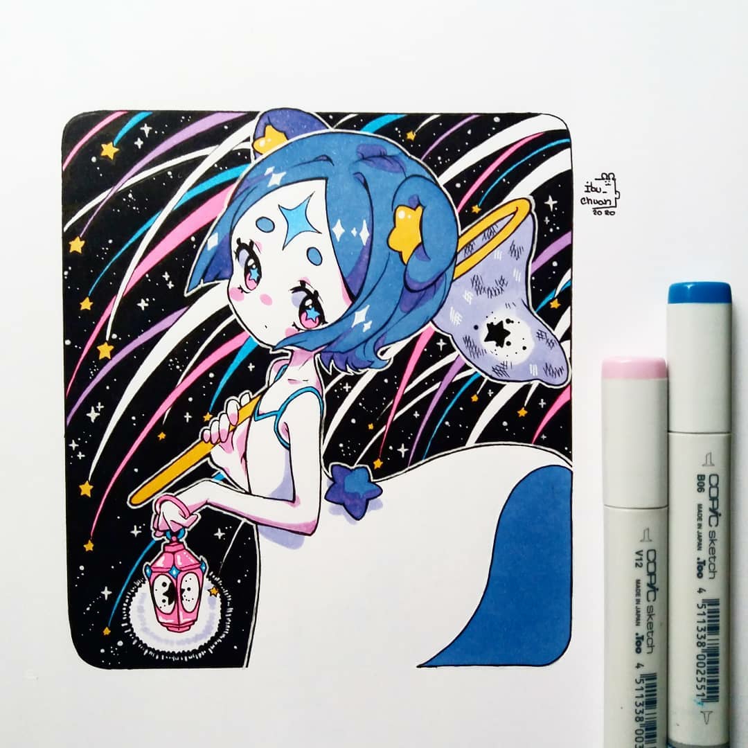 2021年最新版马克笔动漫人物素材,临摹学习好资料!