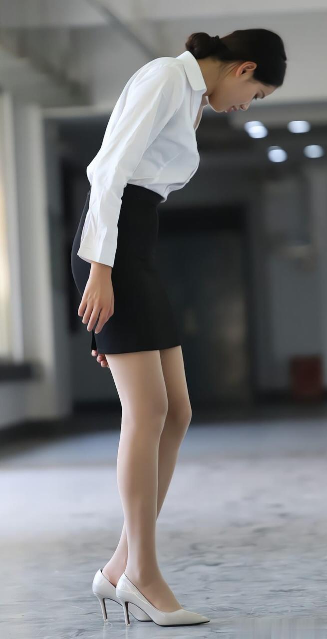 小姐姐肉色丝袜配搭高跟鞋#vlog打卡计划