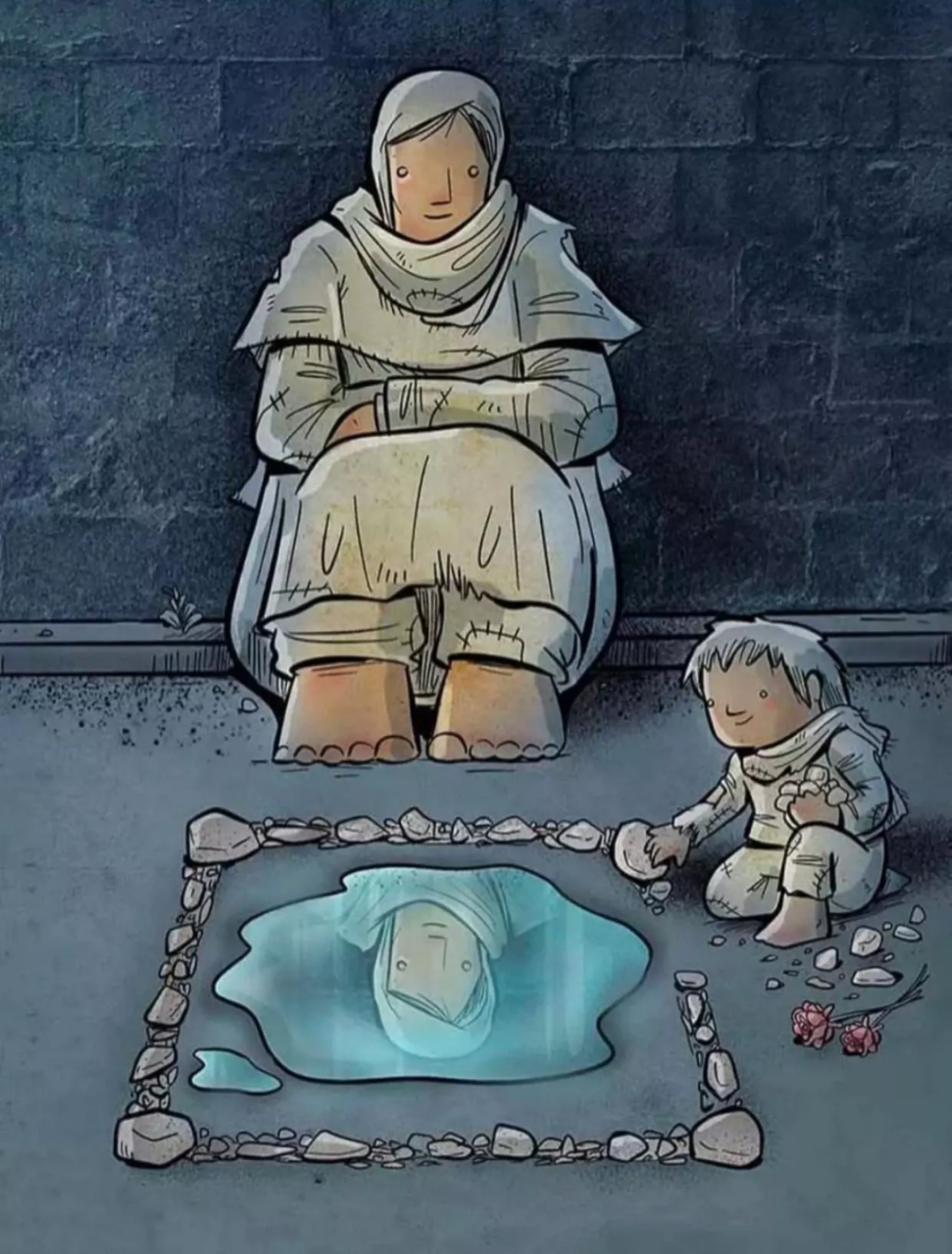 多讽刺又现实的漫画  转自我自是无名渔父#二次元# #漫画