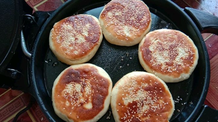 烧饼夹菜的制作流程