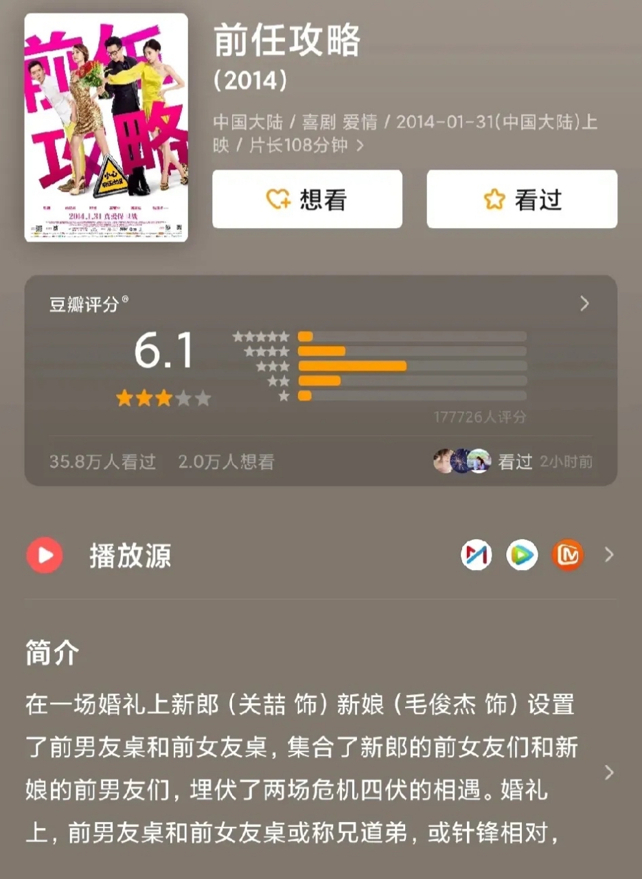 《前任4:英年早婚》即将上映,这种低成本高回报的快餐式烂片,真是让