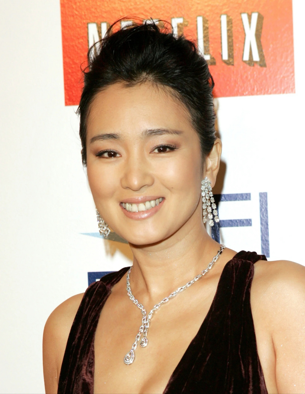 2006年电影《满城尽带黄金甲》宣传活动,巩俐