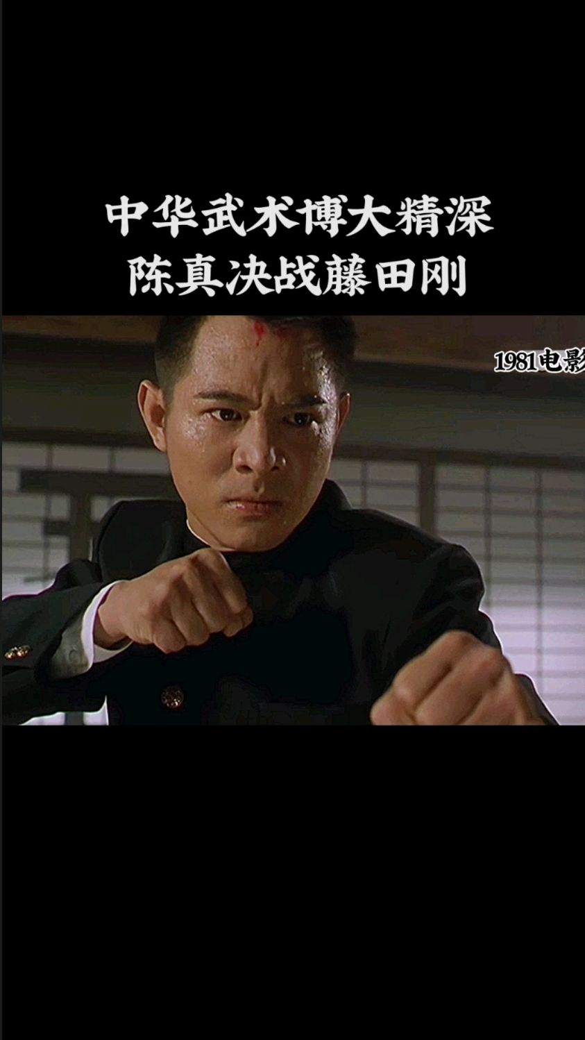 中华武术博大精深陈真决战藤田刚