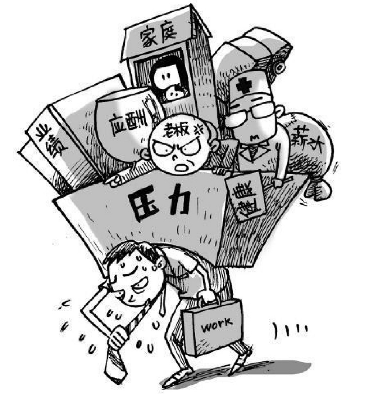 大环境不好,经济下行,大伙心里都各有各的压力和烦恼,如何调和?