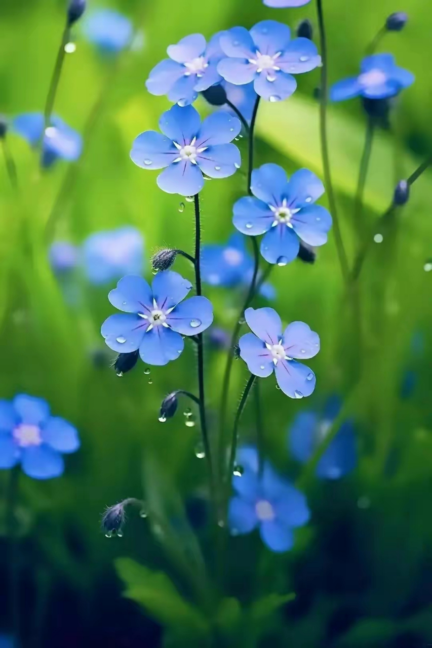 漂亮美丽的紫色小花#摄影# #中国美景大赏