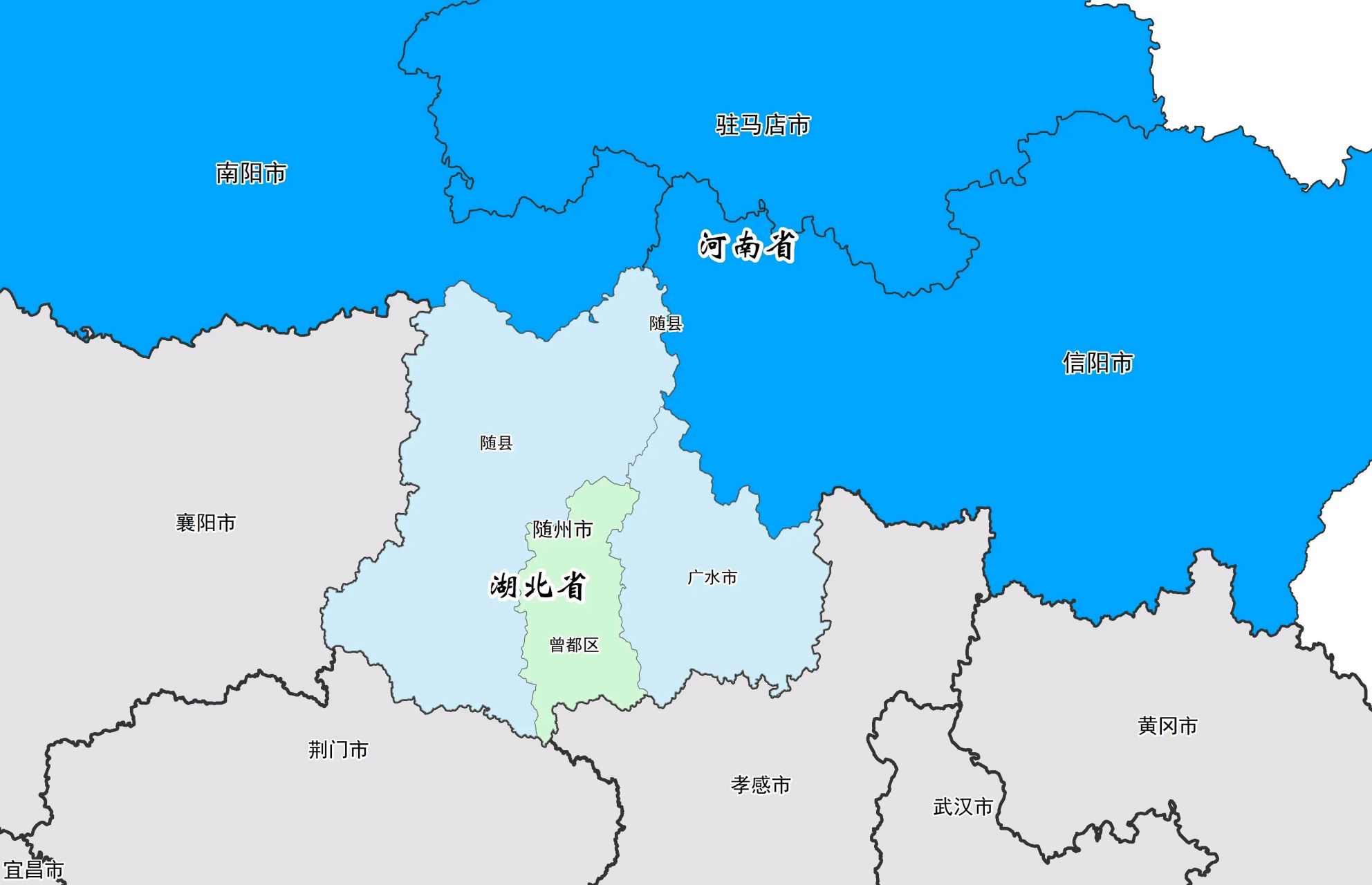 湖北省在河南省的飞地
