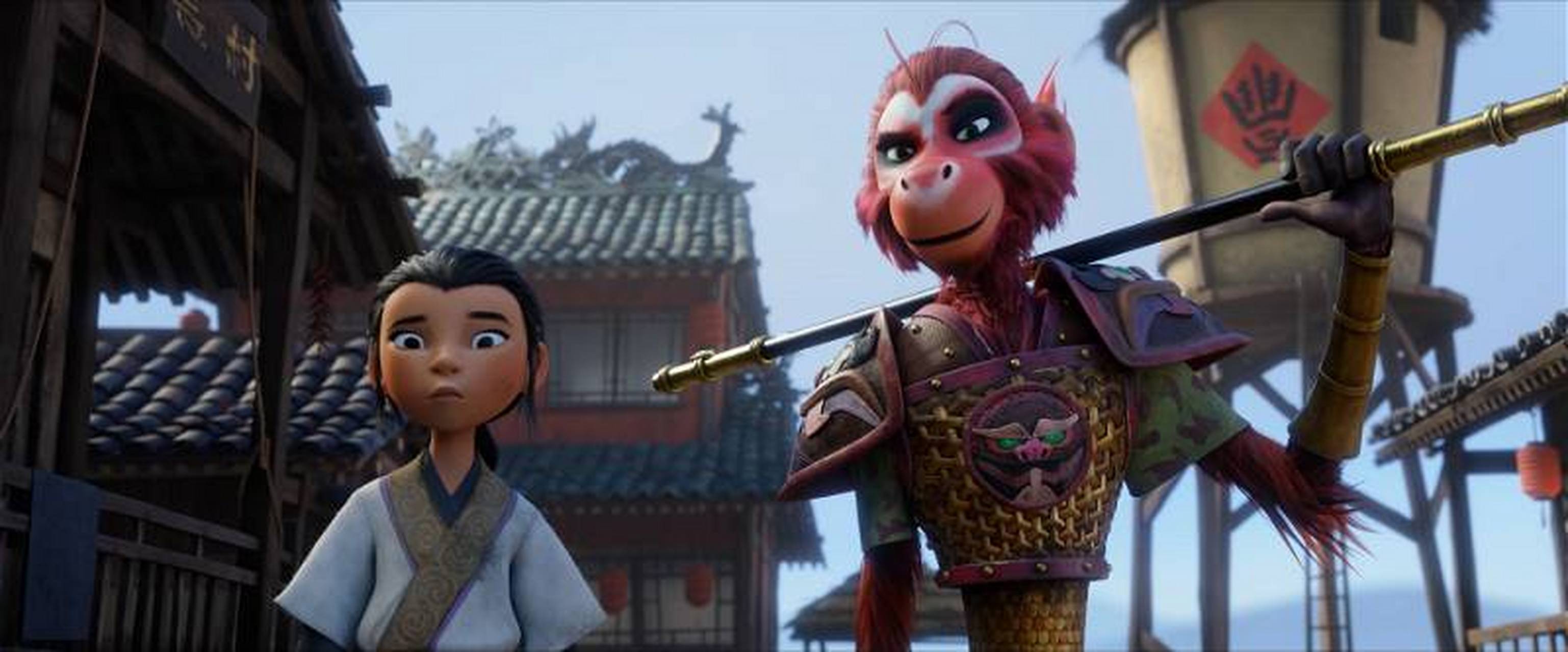 netflix出品的动画电影《美猴王》(the monkey king)在18日正式上线