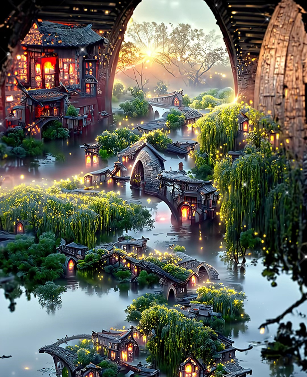 唯美幽幽的,梦里水乡,水乡谈谈梦里