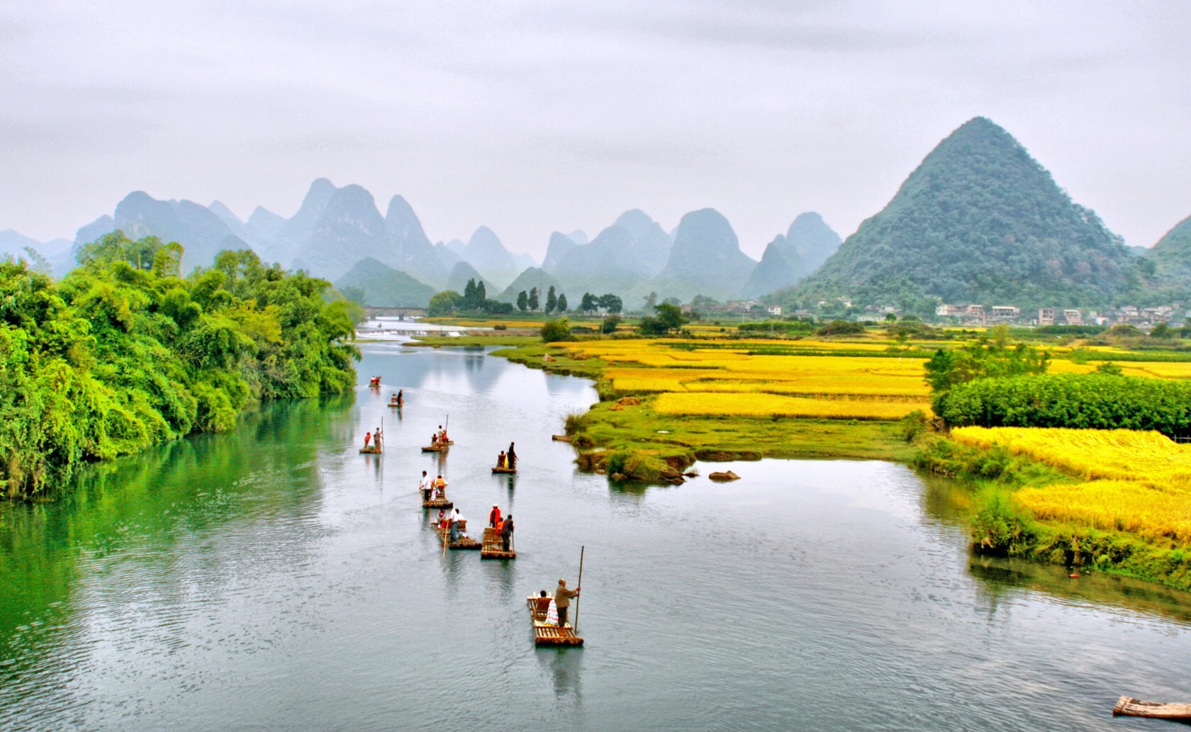 中国有名的山水风景区图片