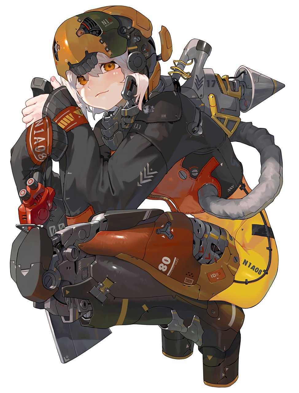 机械少女#二次元#  画师:ゆにまる