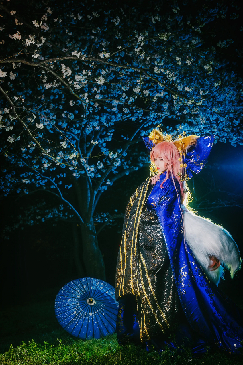 美女# #cosplay#  rioko凉凉子  玉藻前满破