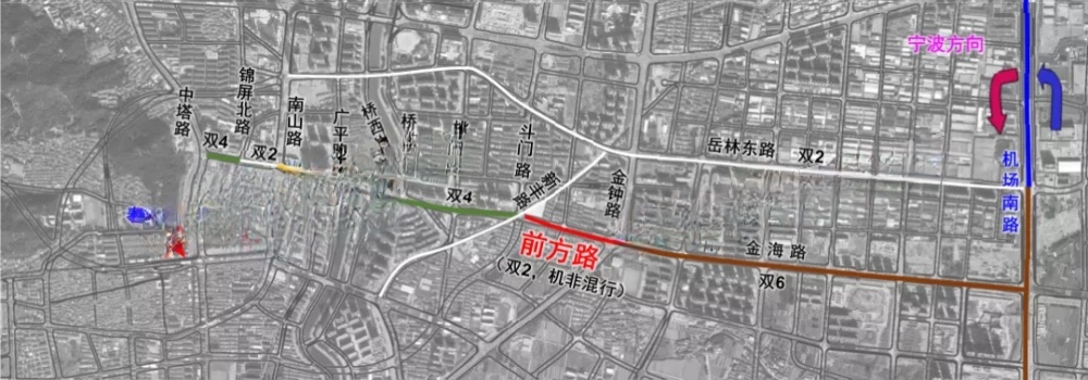 奉化西直路北延图片