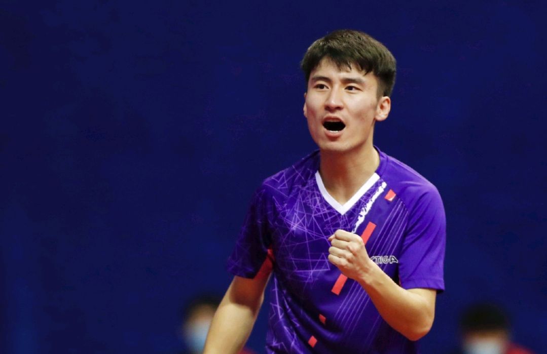 全锦赛惨烈厮杀!牛冠凯决胜局16-14向鹏,刘丁硕决胜局11-9周恺