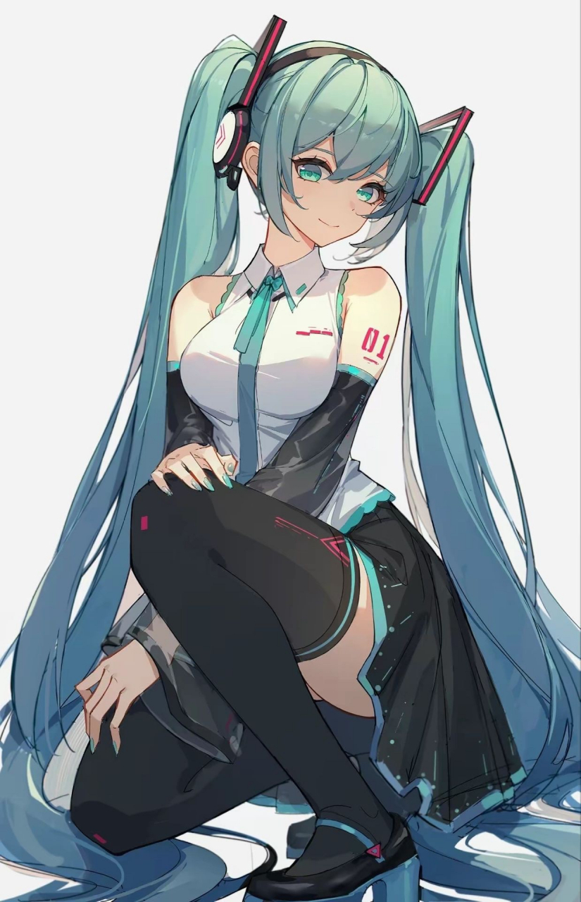 p站画师作品:初音未来