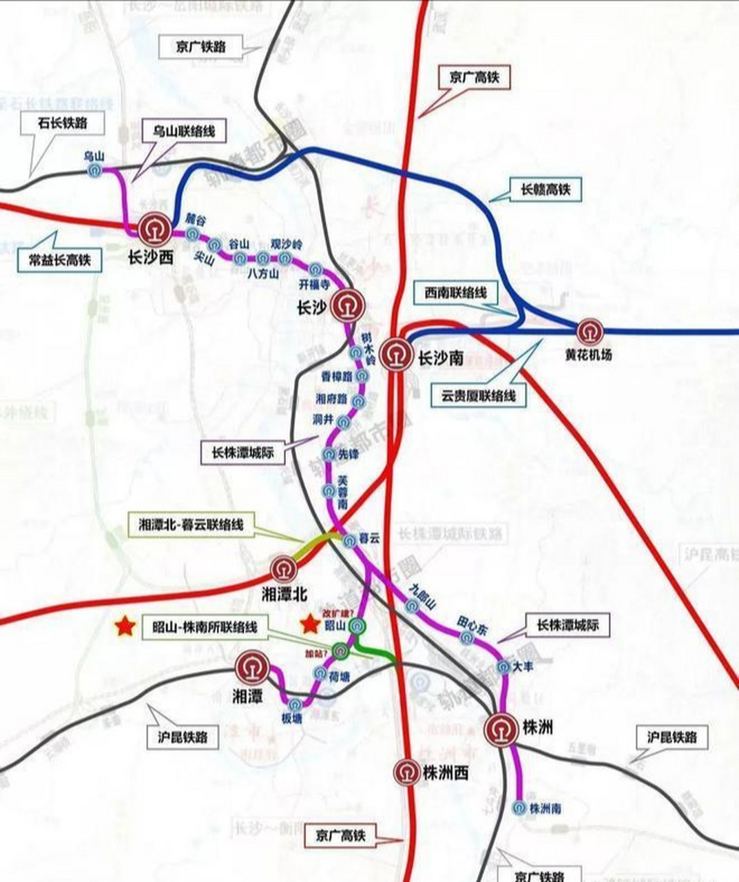 株洲城轨站点线路图图片