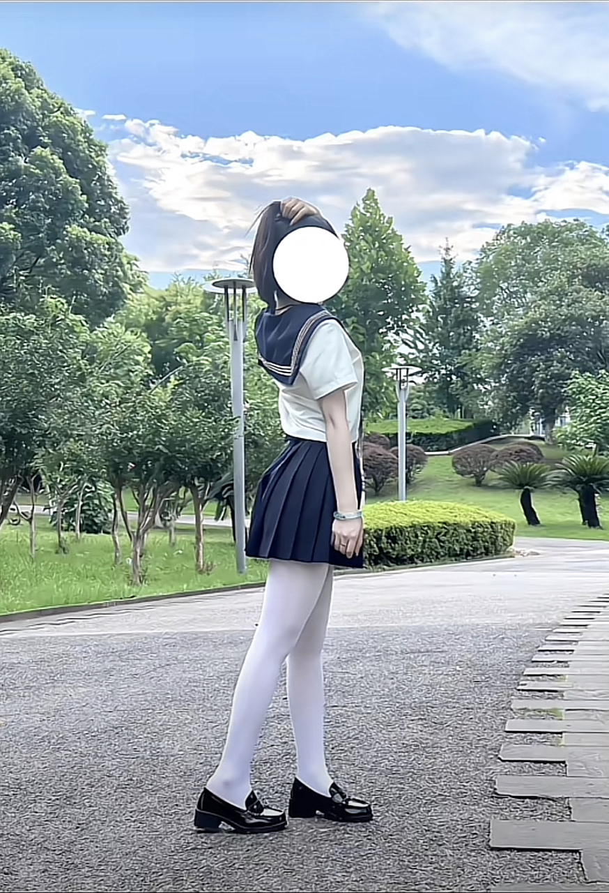 狗短jk#jk制服# #白丝