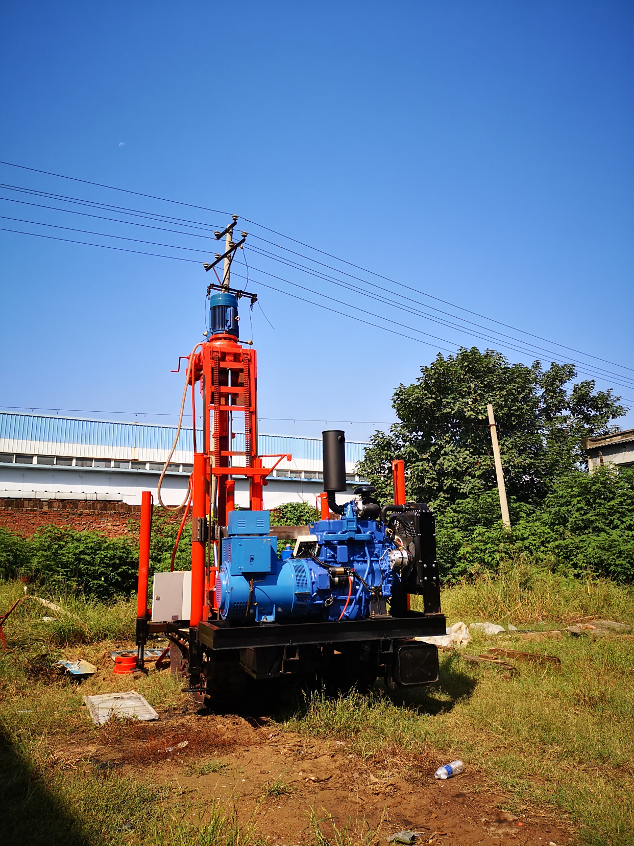 履带反循环钻机