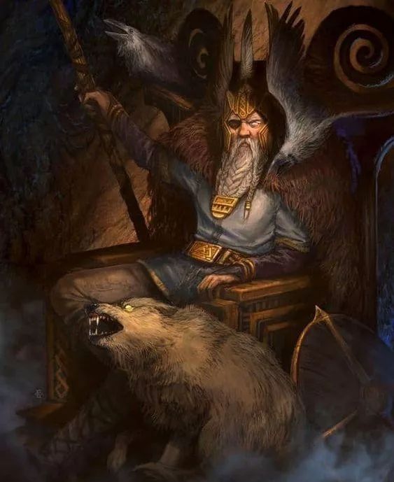 北欧神话众神之王奥丁