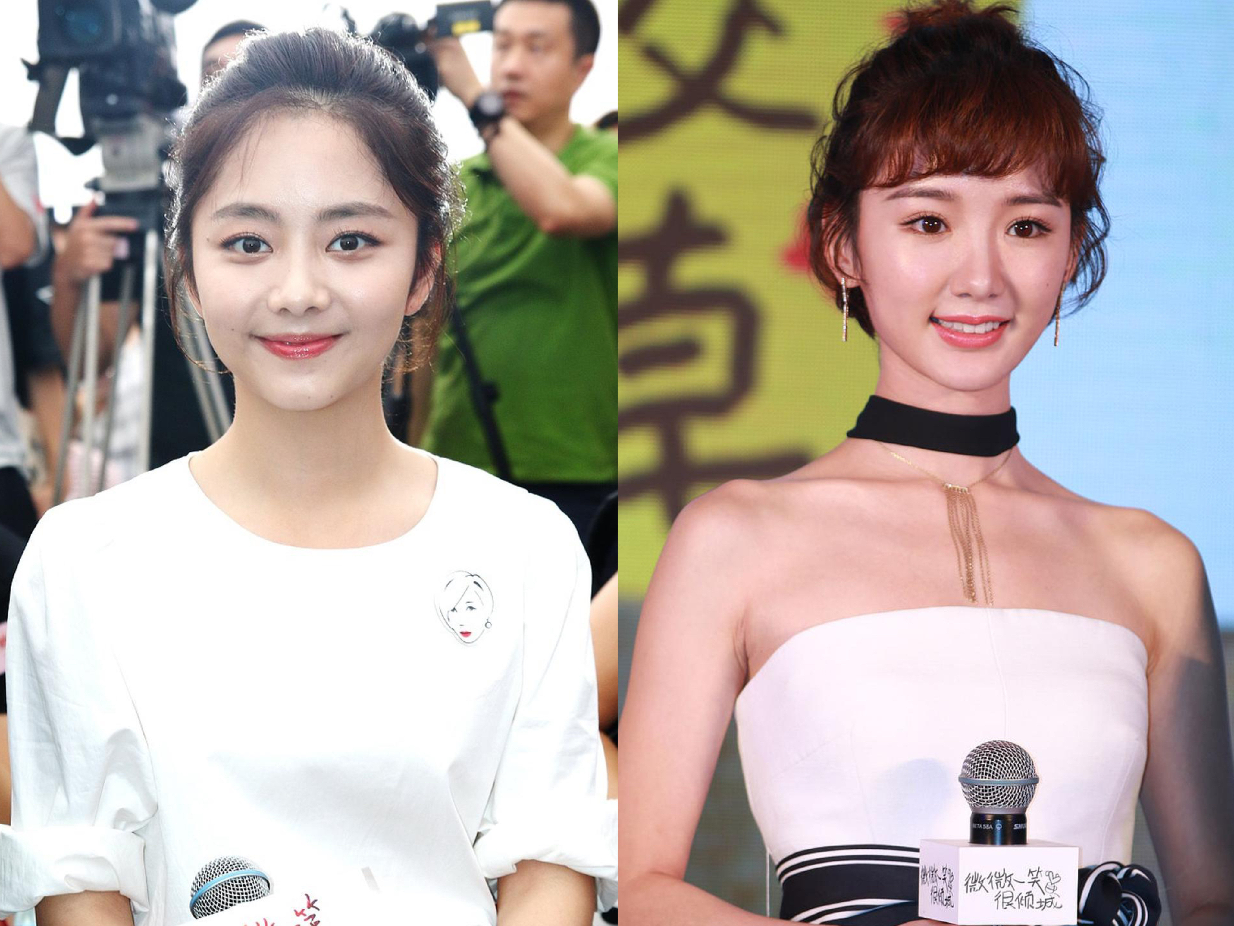谭松韵和毛晓彤,竟然都出演过《微微一笑很倾城》中的角色赵二喜