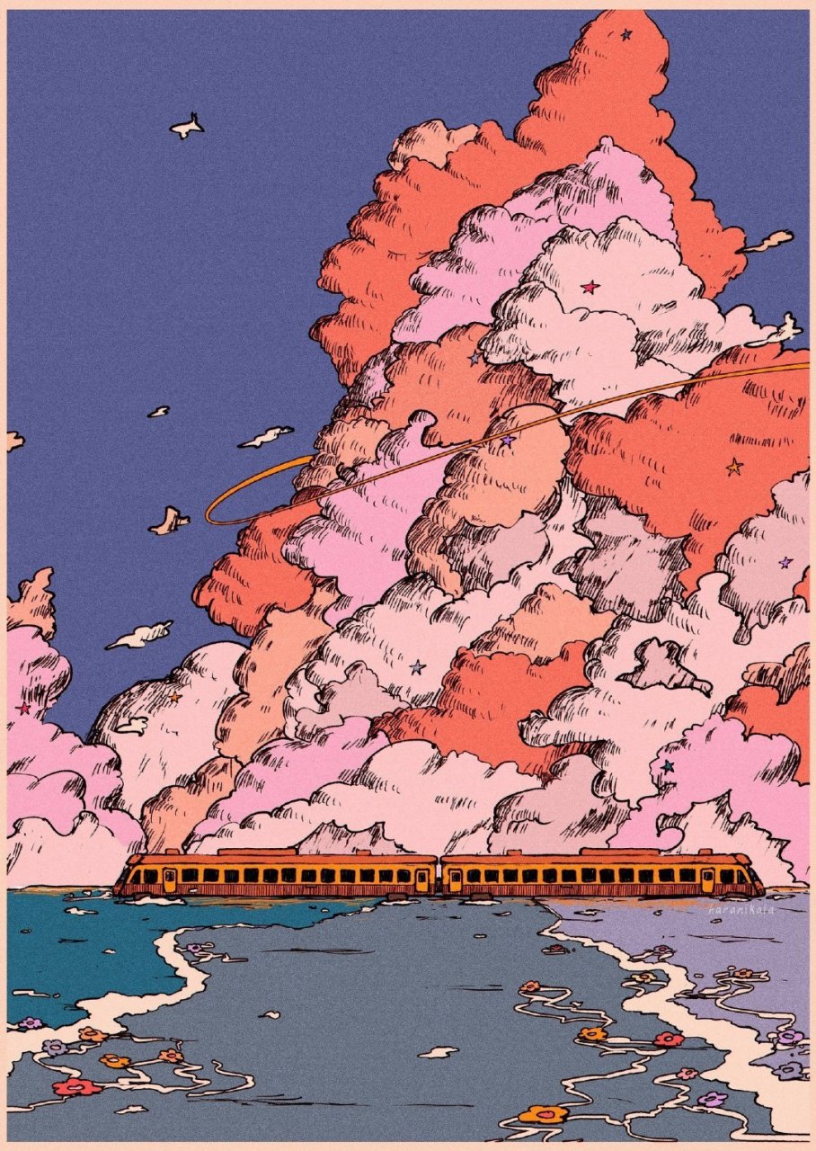 插画师 haranikala #绘画欣赏