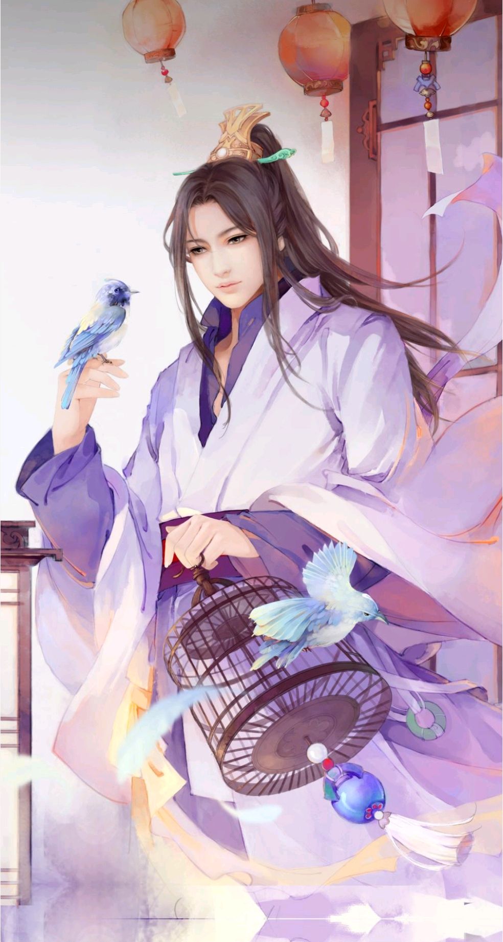 古风美男系列壁纸(设计师:麦拉风)