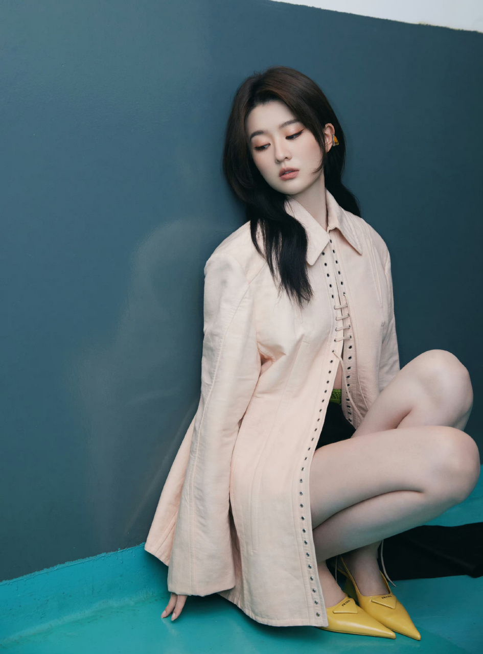 乔欣  高跟凉鞋美腿