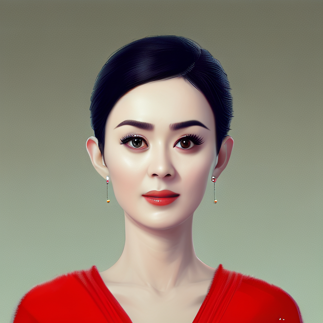 全民ai创作节# ai绘画里的赵丽颖,神相似呀