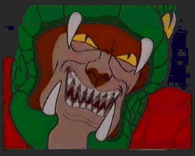 0莱萨魔召唤了邪灵骑士对付亚汉,亚汉轻易地消灭的他们.