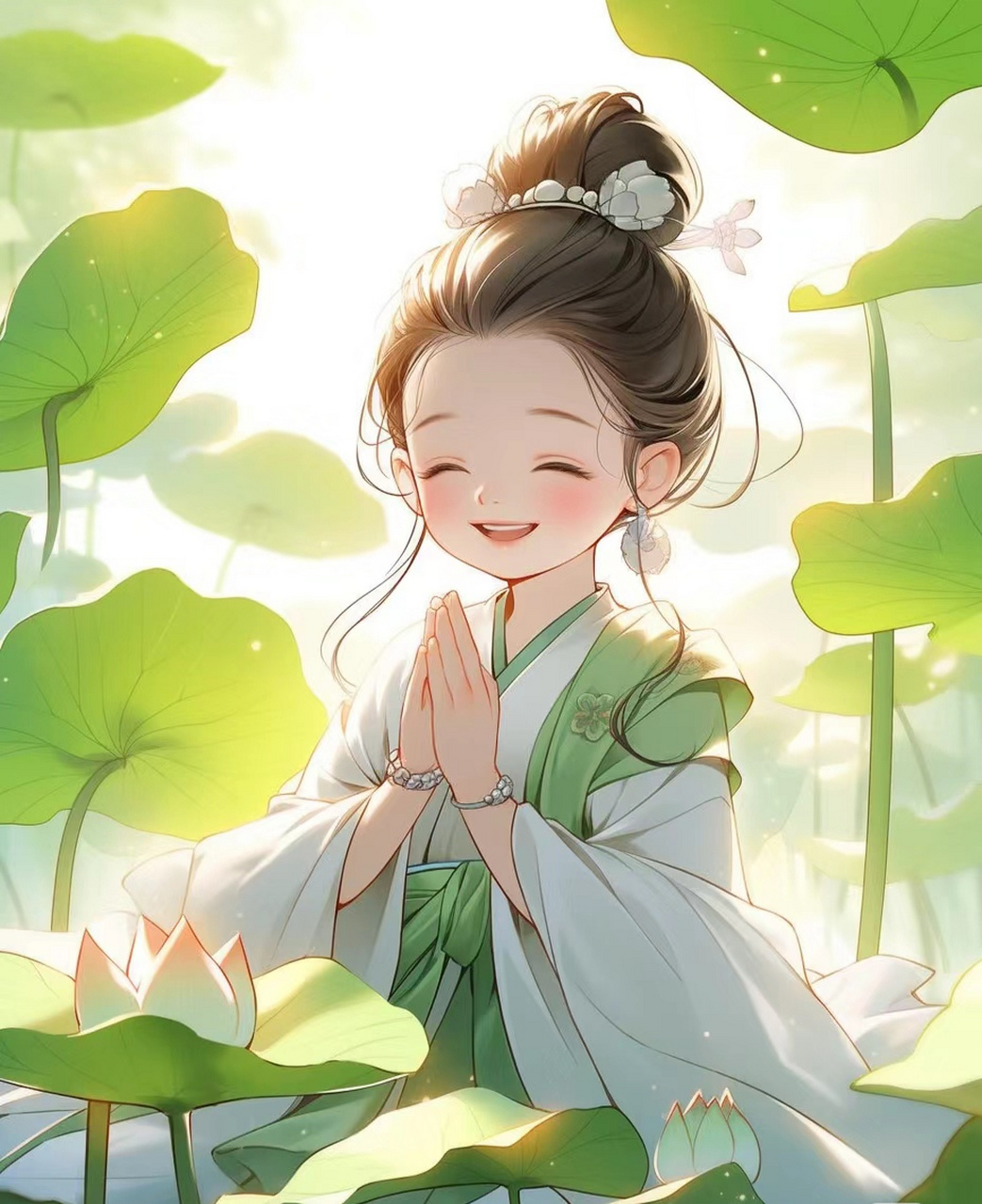 荷花女孩
