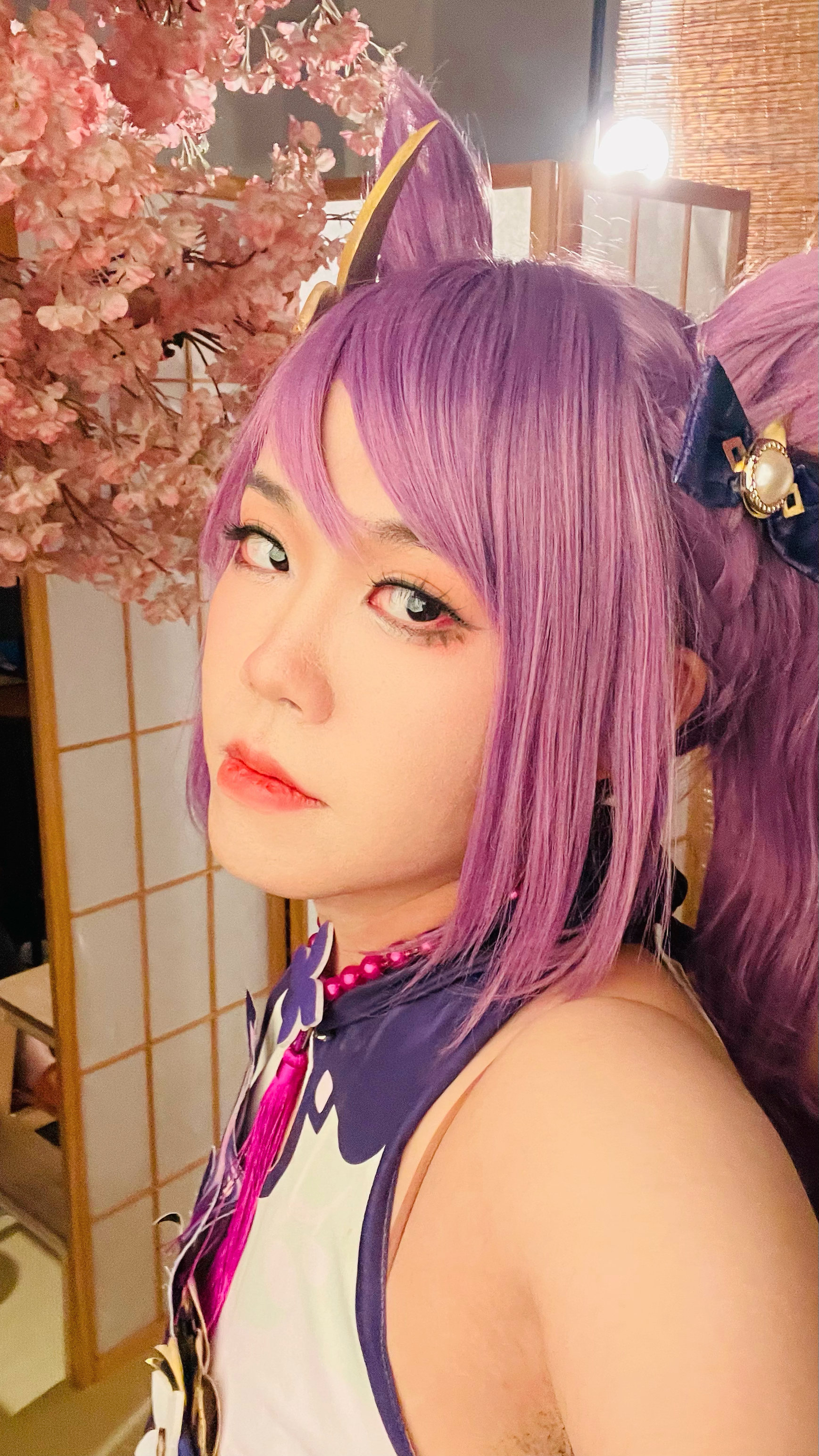 最美伪娘coser李丰姐姐男扮女装太美了,令人心动的感觉