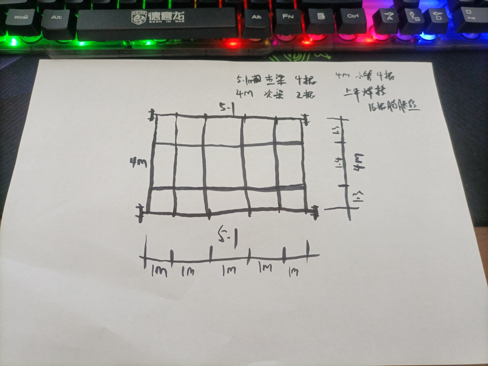 自制简易葡萄架图片