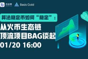 【直播实录】算法稳定币如何“稳定”：从火币生态链顶流项目BAG谈起