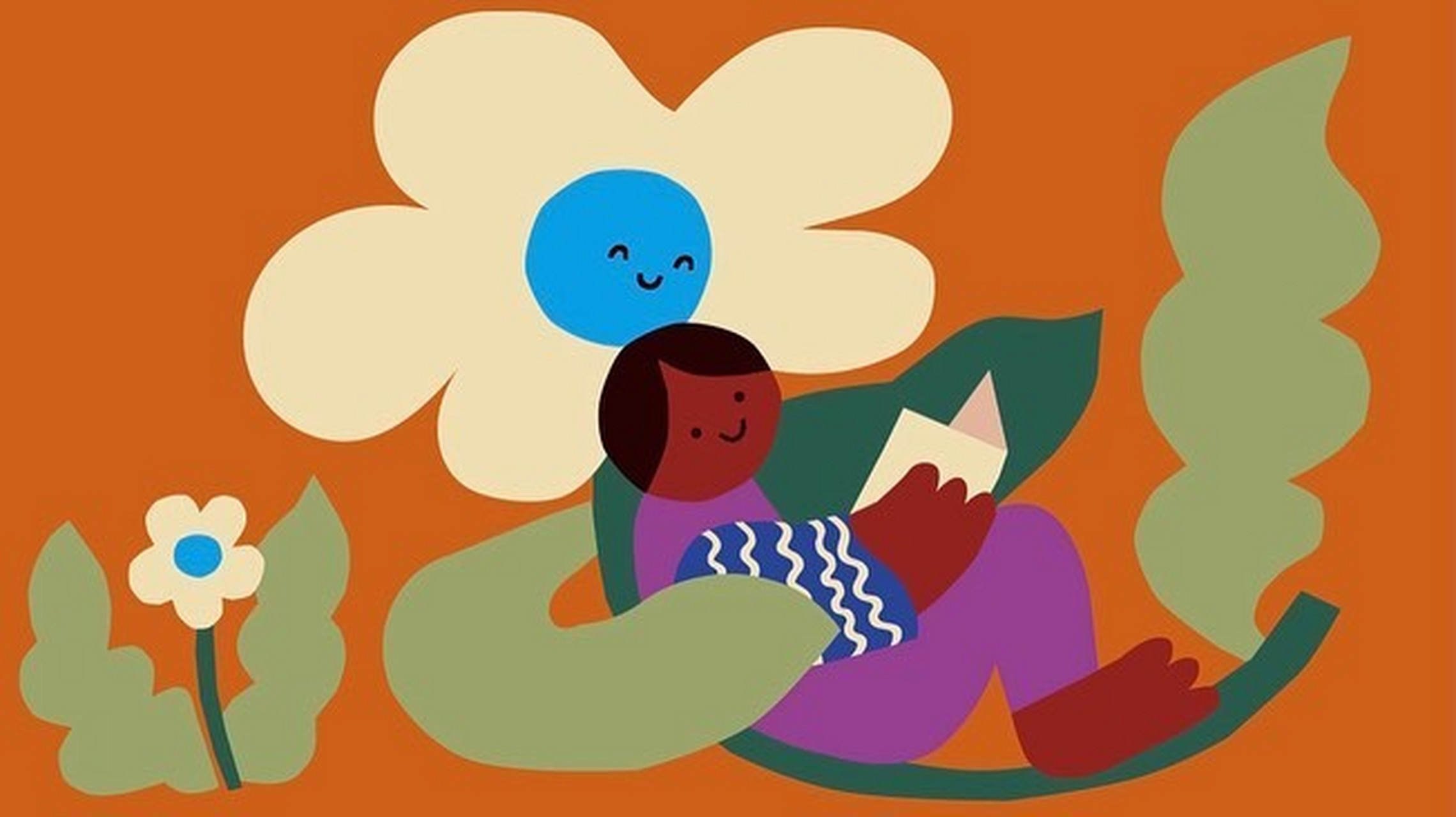 匈牙利插画师anna kovecses的一组可爱的扁平风插画作品 676767
