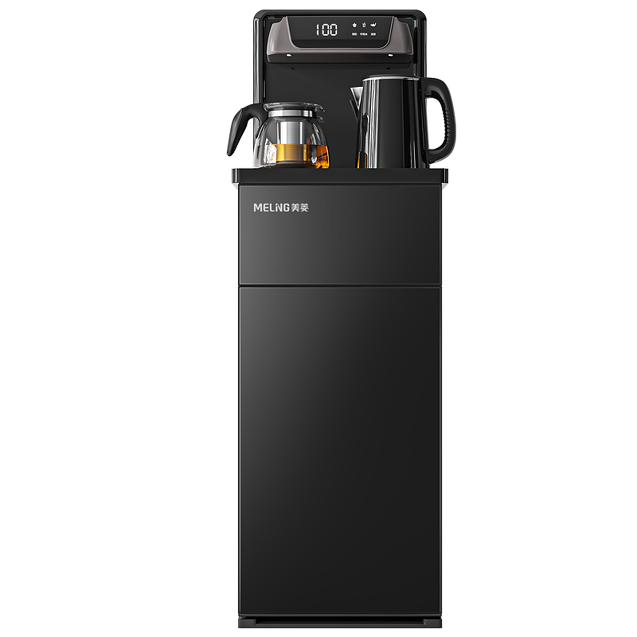 美菱茶吧机特点:外观漂亮,制热给力,不占空间