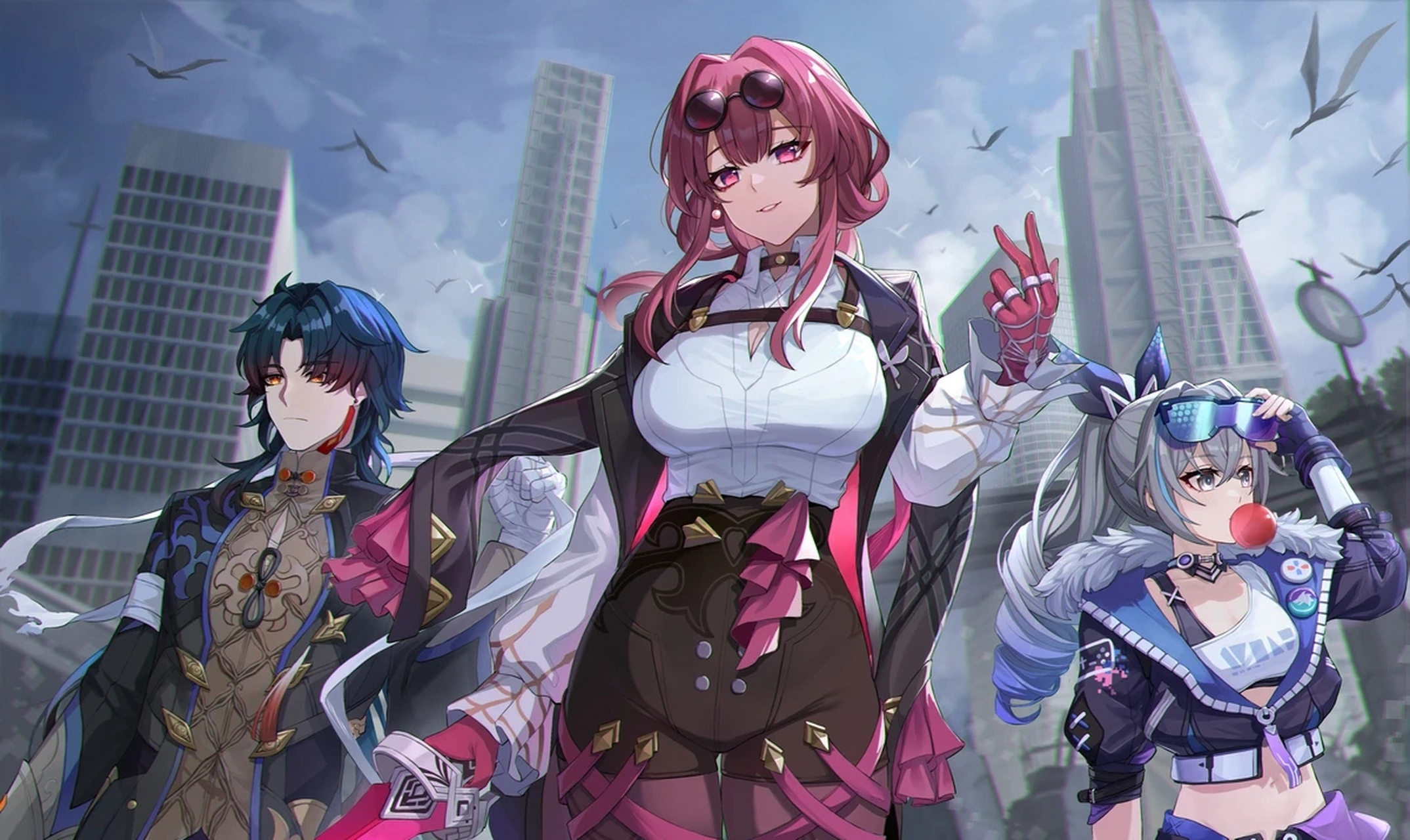 《崩坏:星穹铁道》星核猎手同人图分享,图源:pixiv@ wangqi.