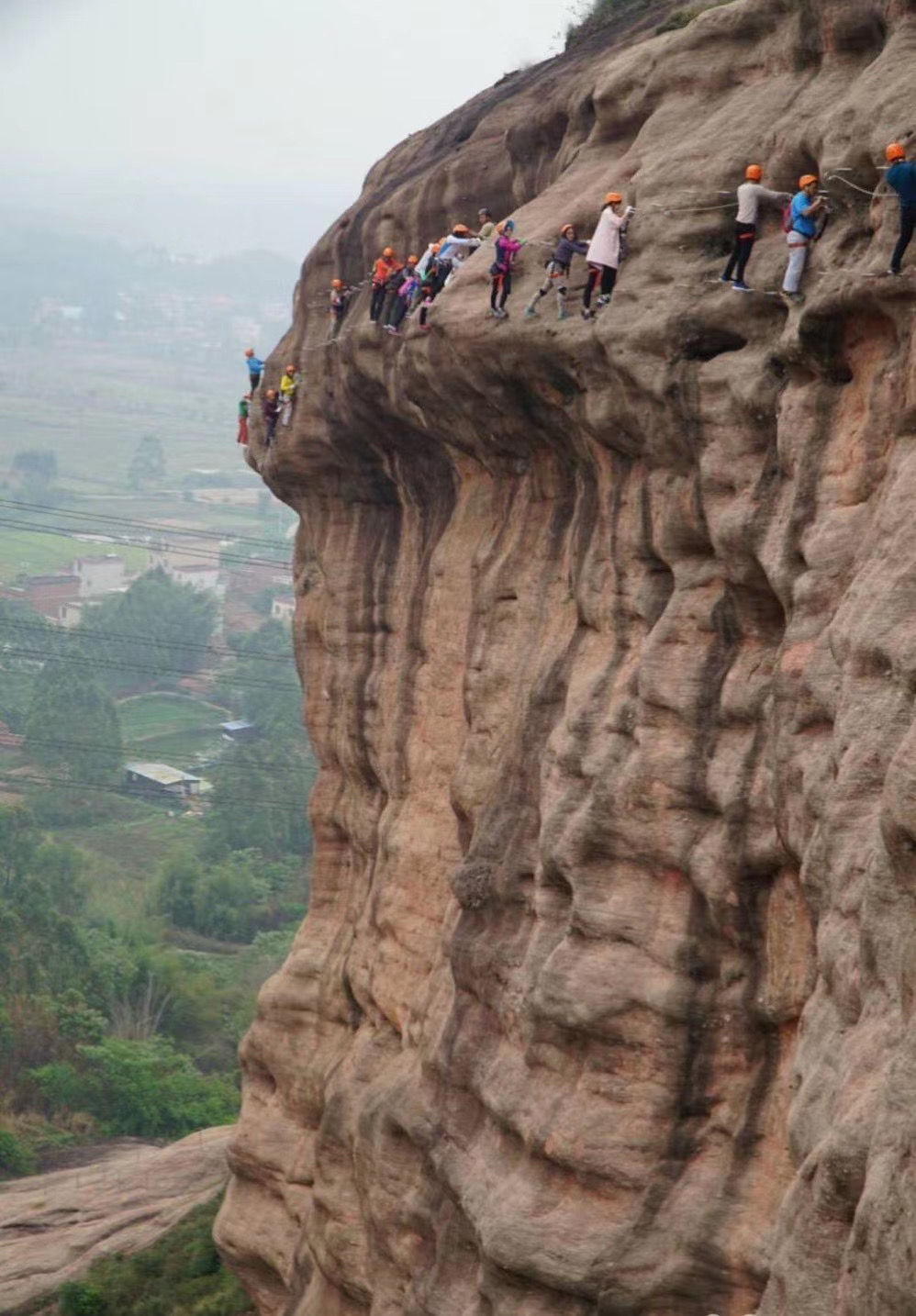 岭南第一攀,广东省内唯一的飞拉达项目,就在清远马头山