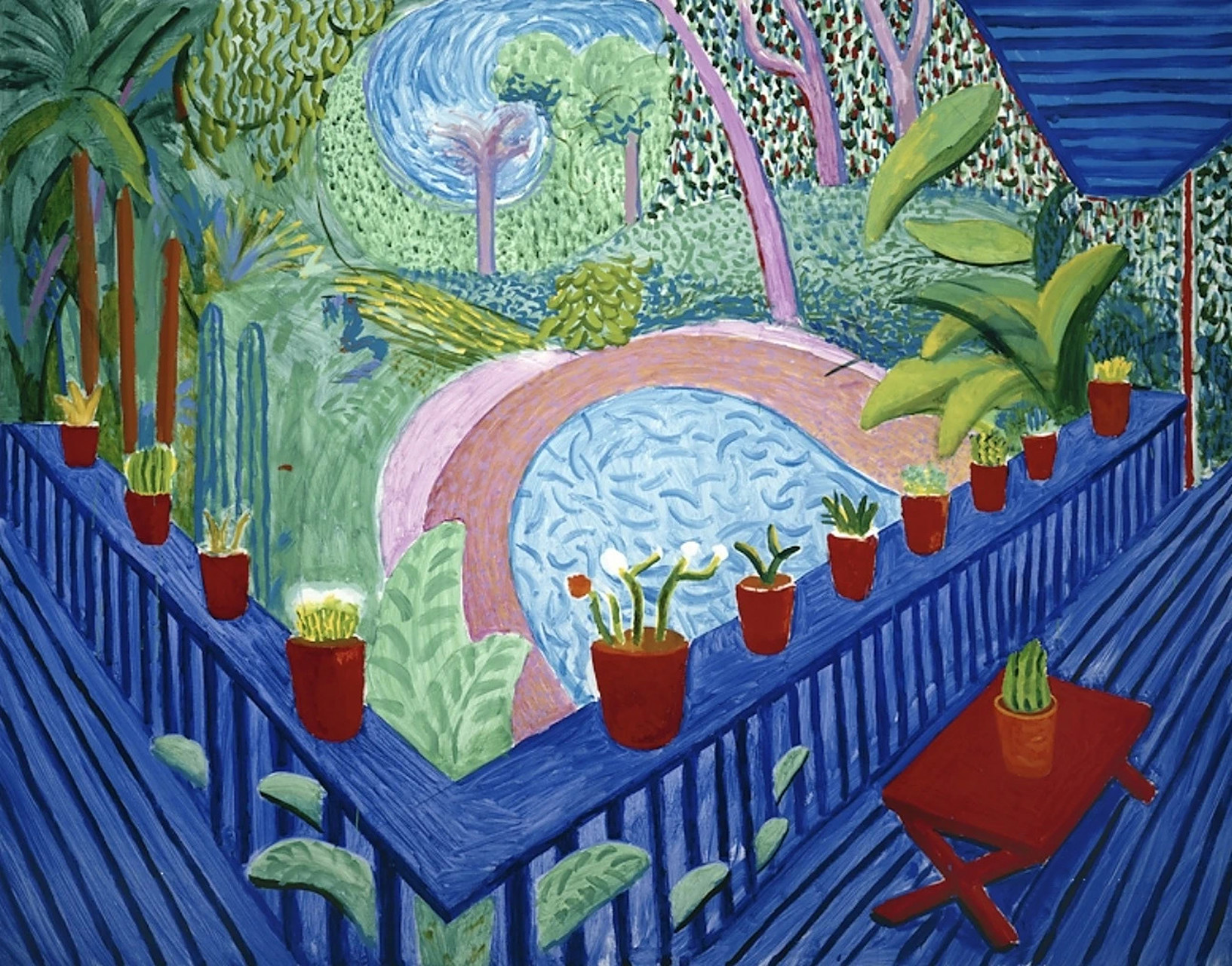大卫·霍克尼 david hockney 676767 #绘画欣赏