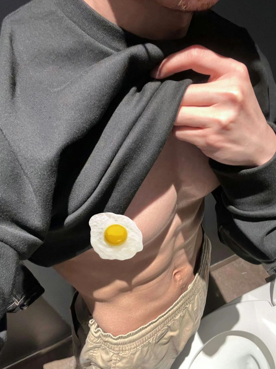 宝贝 送你的花94#帅哥# #腹肌# #我要上热门