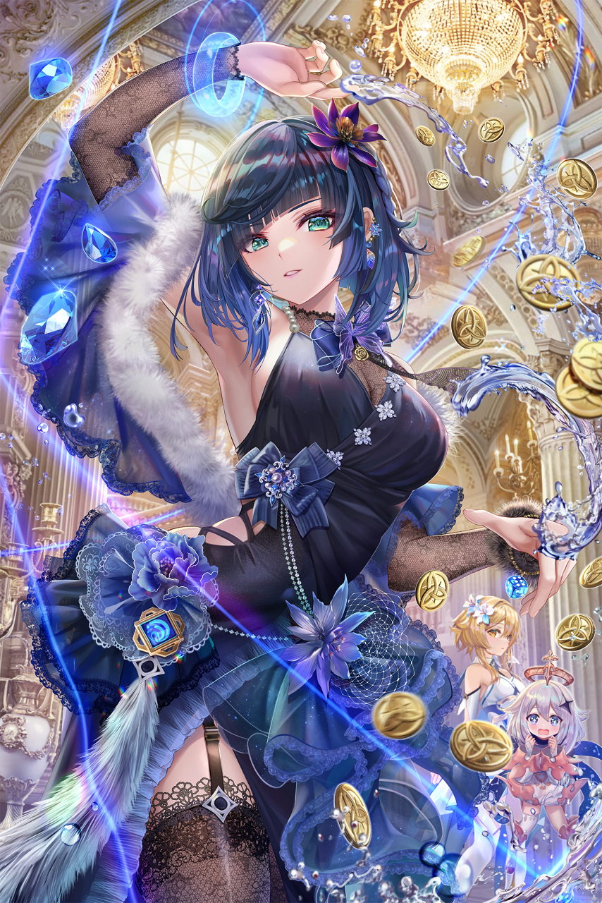 torino-夜兰 (头像,电脑桌面,手机壁纸)#torino# #原神# #夜兰# #二