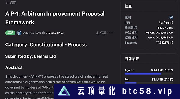 未经治理流程出售代币？解析Arbitrum基金会争议操作始末