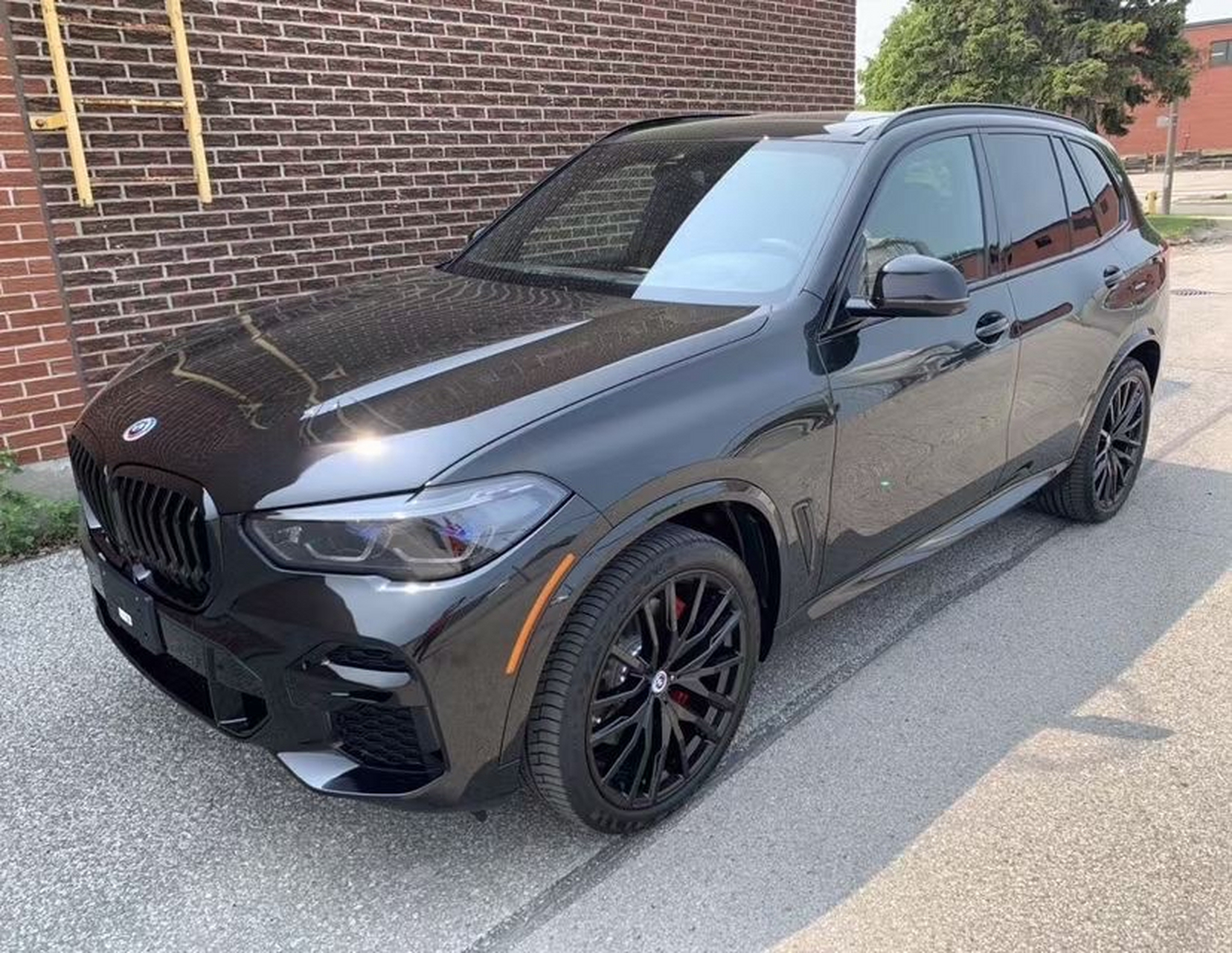 平行进口宝马x5黑武士现车