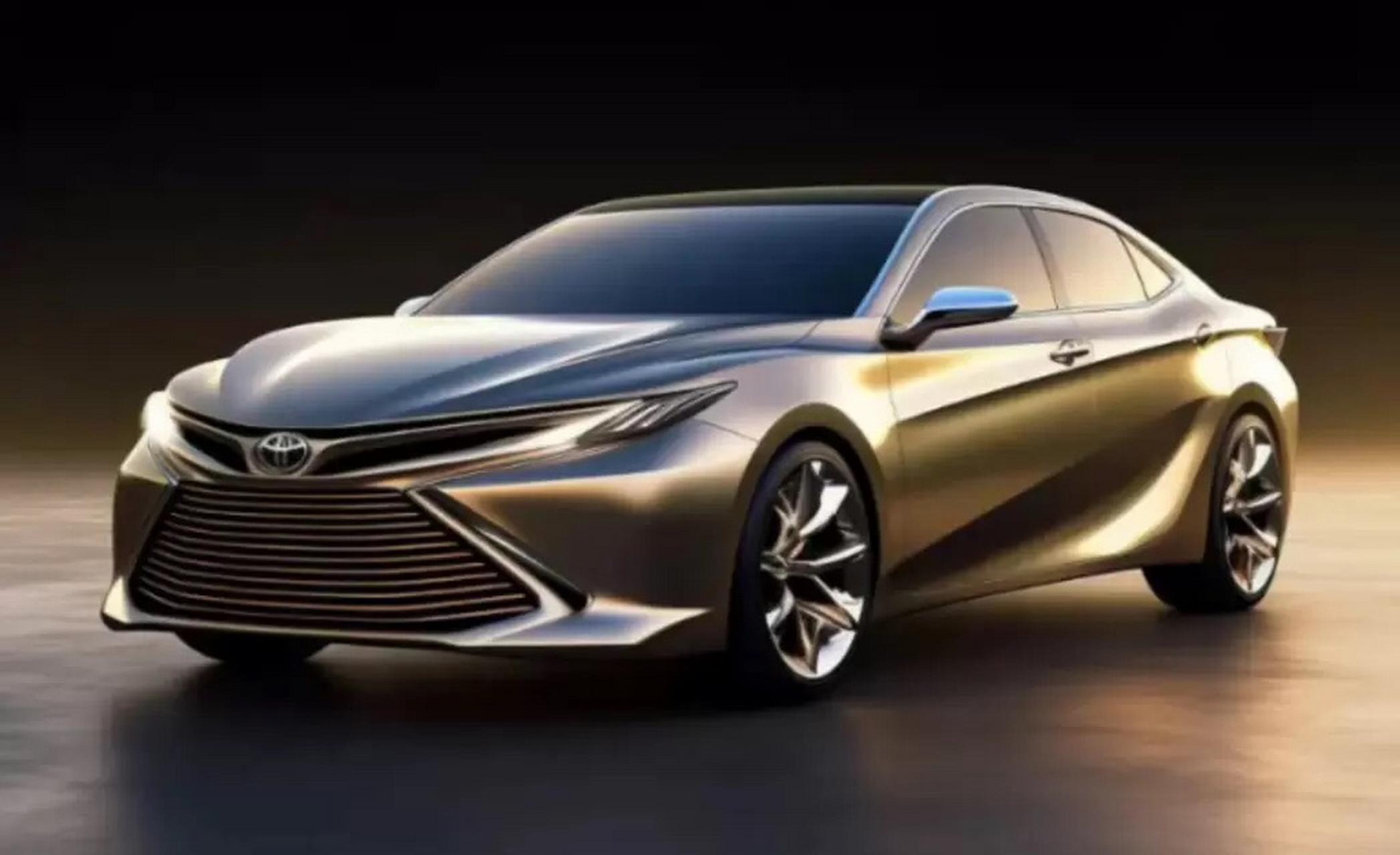 2024款丰田凯美瑞?要是能量产,估计又是一代经典!