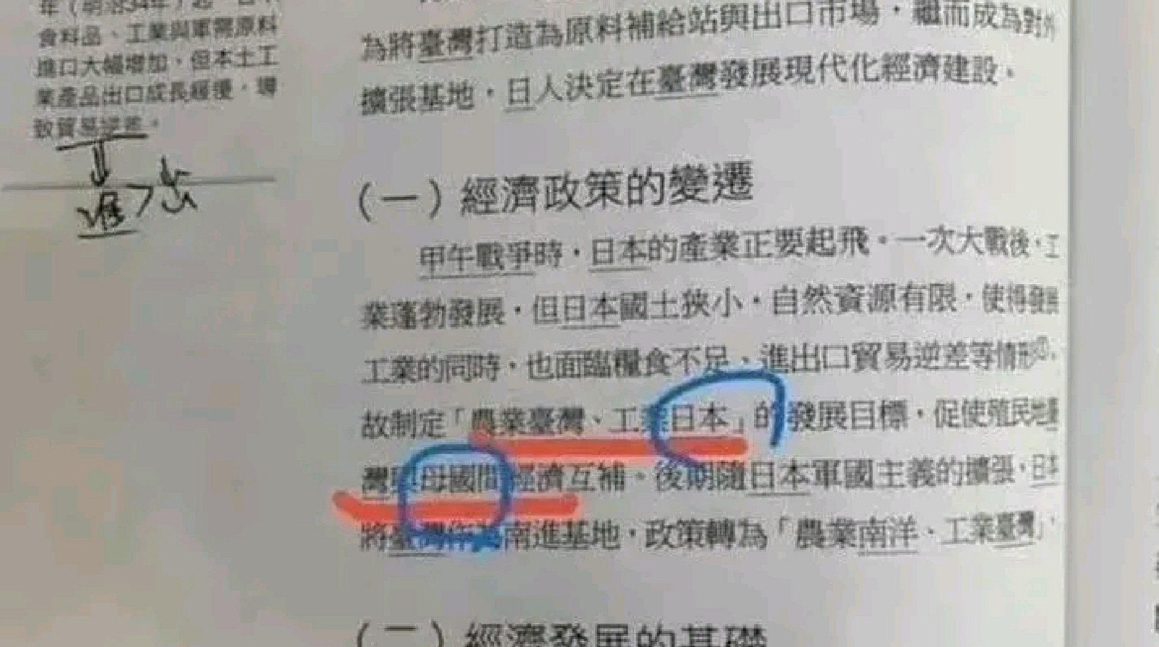 台湾的历史课本,面目全非 那年,我在台北,有一个台湾教授和我说 以前