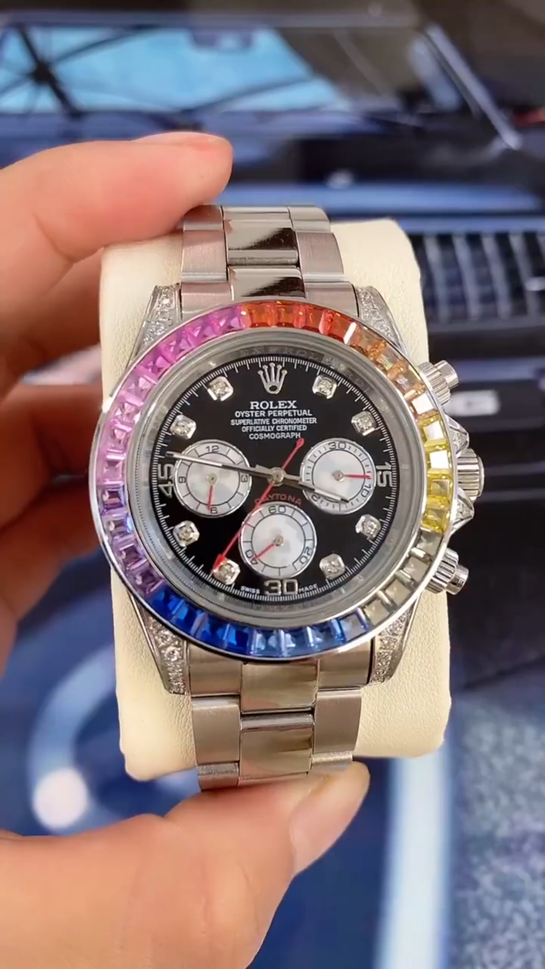 劳力士彩虹迪腕表四季佩戴不过时,不愧男士长年青的挚爱腕表-度小视