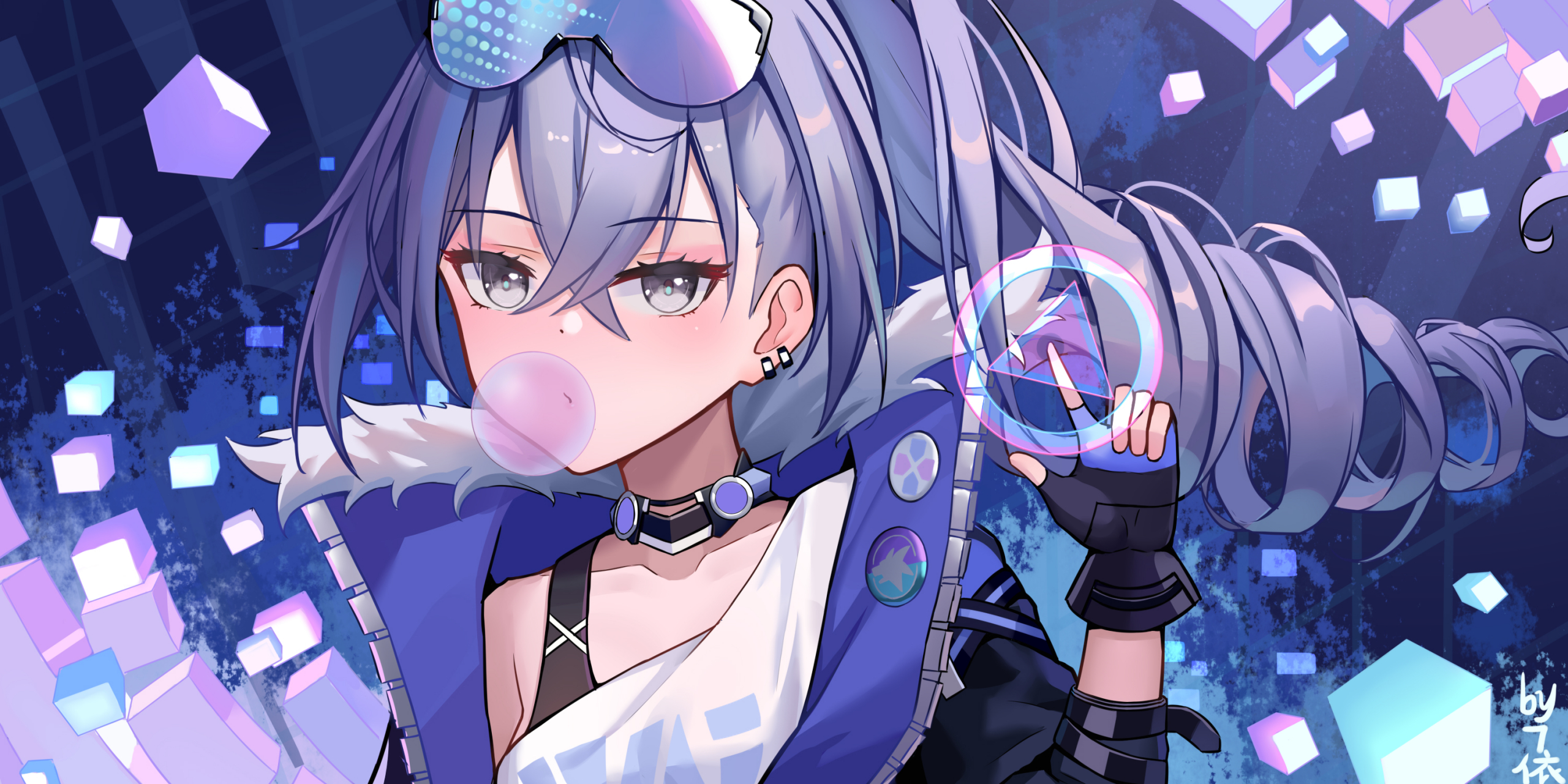 崩铁上的花姑娘 画师:7依-love#百度秋冬打卡挑战赛# #我爱二次元